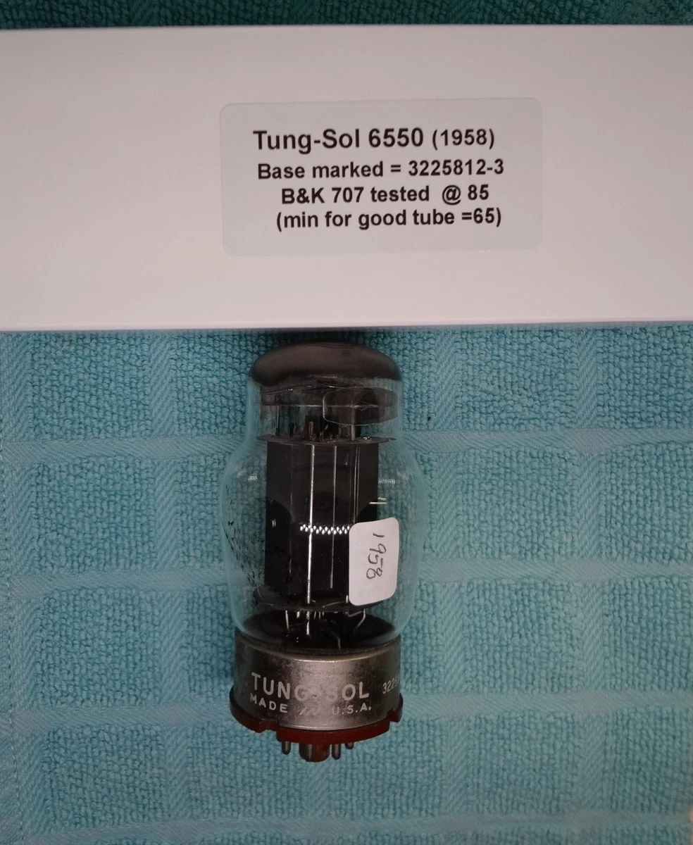 Tung Sol 6550 for sale - eBay