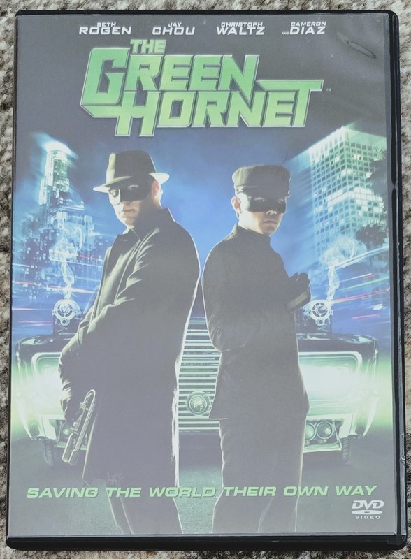 The Green Hornet (DVD 2011) Seth Rogen, Jay Chou, CAMERON DIAZ, W/CASE