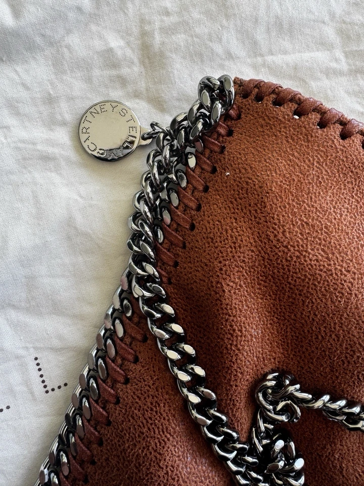 Bolso Bandolera Stella McCartney Falabella Canela Hombro Borla Gruesa Foto 2 de 4