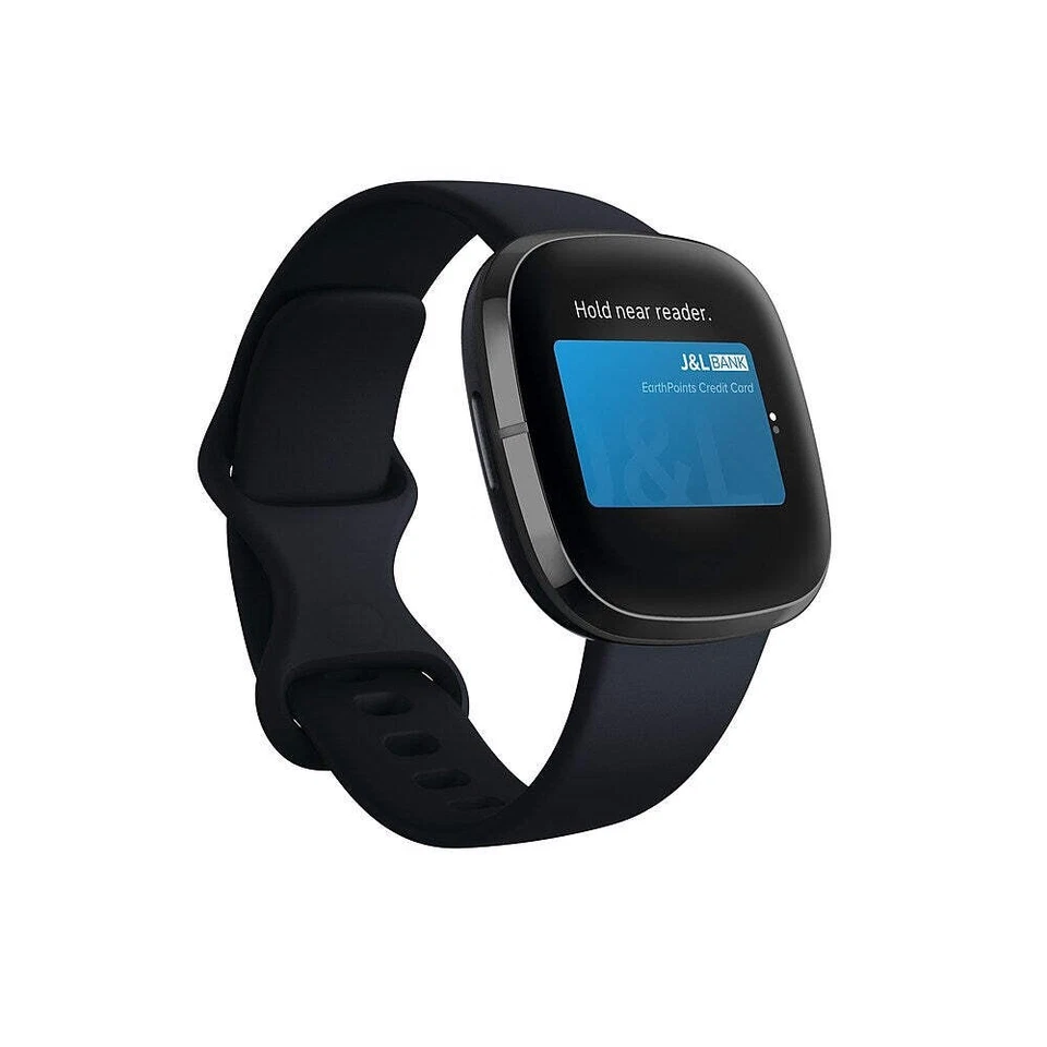 Fitbit Sense Smart Watch Graphite - Image 2 of 4