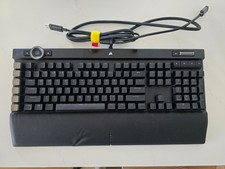 CORSAIR K100 RGB Mechanical Gaming Keyboard - CHERRY MX SPEED RGB Silver Switch