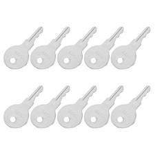  10pcs RV Keys: CH751 Universal Replacement RV Door Lock Keys for Storage