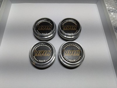 Rays Volk Racing Center Cap Carbon High4 Piece Set Te37 Ce28 Re30 Out Of Print R
