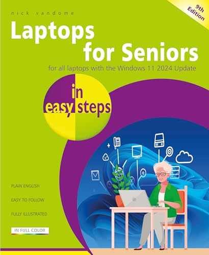 Laptops for Seniors in easy steps, 9th - Paperback, by Vandome Nick - Very Good