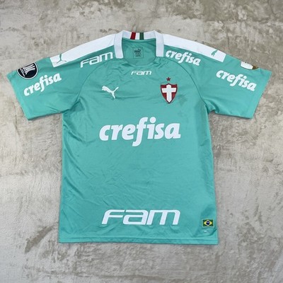Puma Palmeiras Third 2019 Sponsor Jersey Emerson Santos #3 Brazil Size Medium