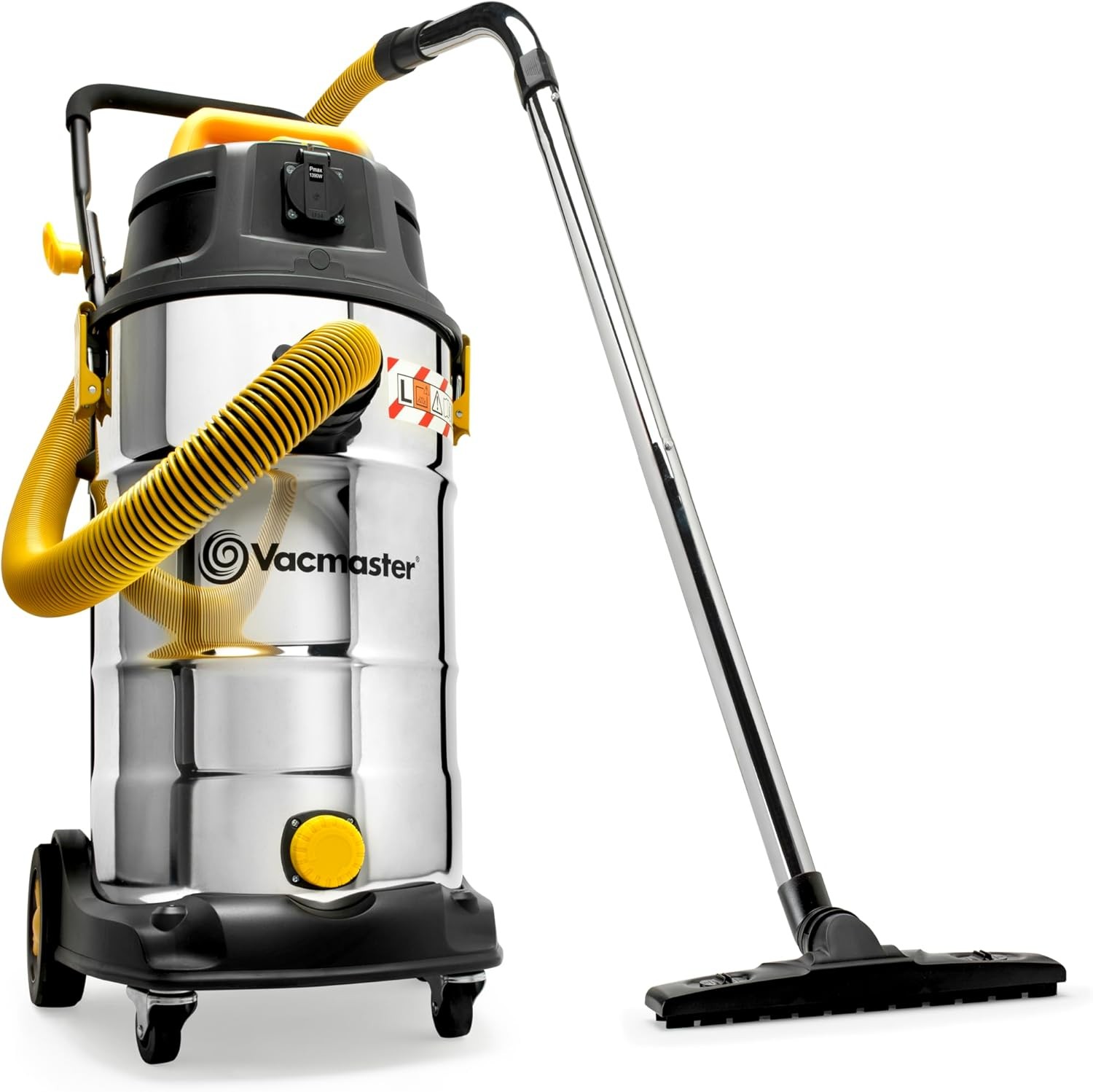 Vacmaster Wet Dry Vacuum Cleaner 38L 1600W L Class HEPA 13 Filter Industrial
