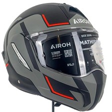 Airoh Mathisse II Genius Orange Matt Flip Front Road XL Helmet ex-display