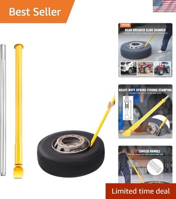 46.3'' Portable Tire Bead Breaker - Lightweight Tool for Effortless Tire Changes