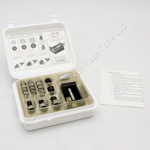 Airsept AC Compressor Suction Filter Screen Tool Kit .510/.552/.595" OD