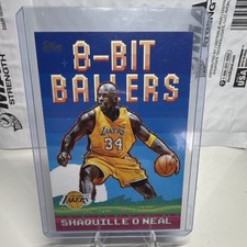 Topps 2025-26 8-Bit Ballers Shaquille O'Neal Los Angeles Lakers #8B-21 Insert