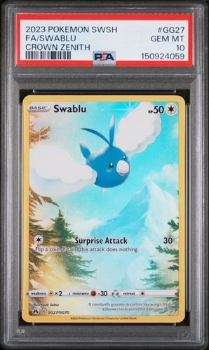 Swablu graded PSA 10 for sale on eBay
