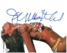 Jessica White Signed Autographed 8x10 Bikini Model Photo ACOA