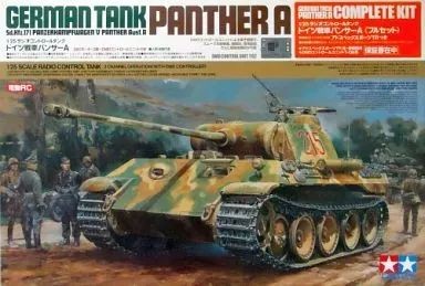 Tamiya 1/25 German Panther A RC Tank Kit 56602 Unused from Japan