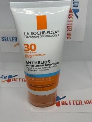 La Roche Posay SPF 30 Cooling Water Lotion Sunscreen Body & Face 5floz 06/26+