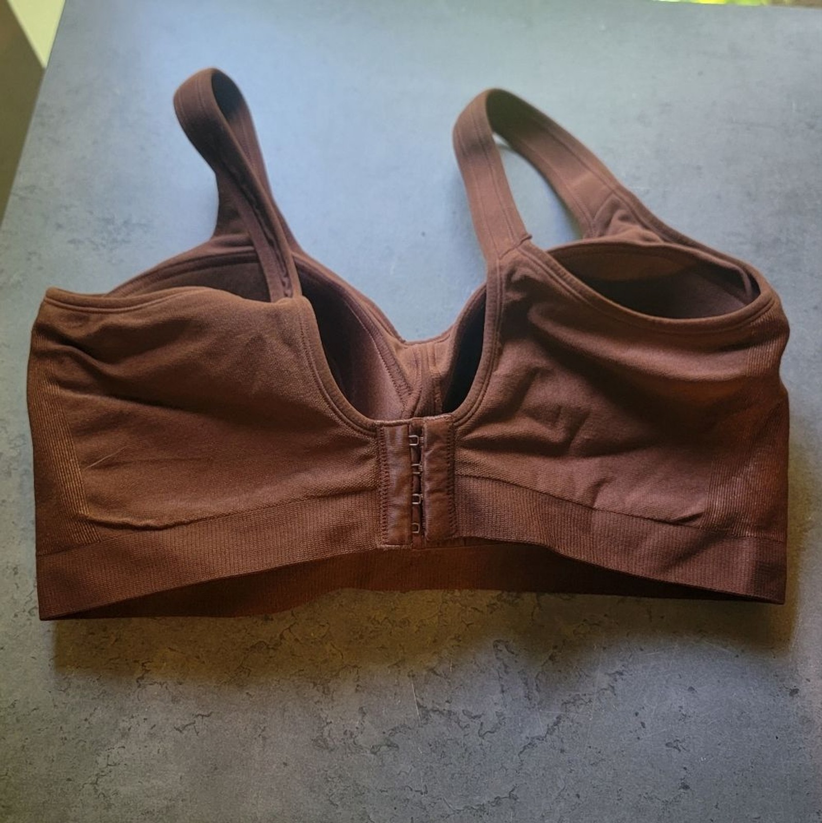 Truekind Wirefree Full Coverage Support Brown Bra… - image 2