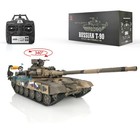2.4Ghz 1/16 7.0 Henglong Plastic Russia T90 RTR RC Tank 3938 BB Unit Infrared — photo 1