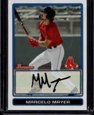 2022 topps #MMV-2009 Marcelo Mayer #/50