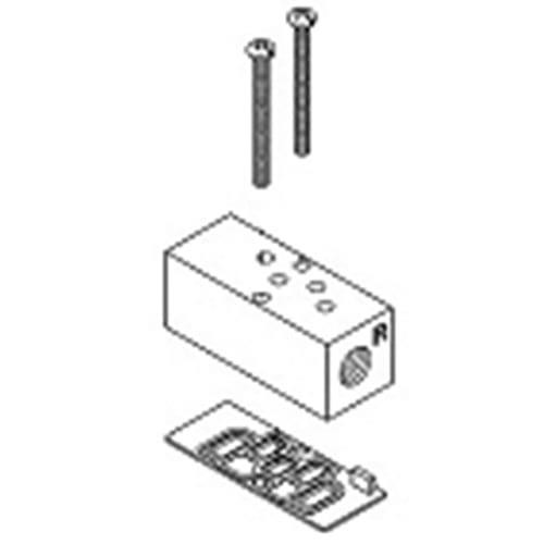 1Pc SMC VALVES VVQD1000-R-M5-5 SPACER FOR SEPERATE AIR SUPPLY, VQD SERIES