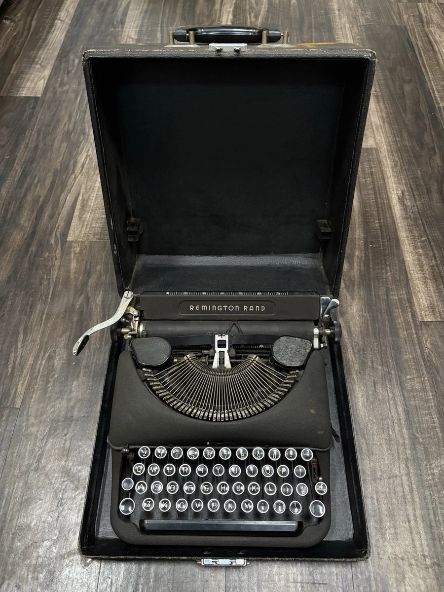 Preços baixos em Máquina de Escrever Remington Rand Modelo 5 | eBay