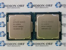 Lot of 2 INTEL Xeon E3-1220V6 SR329 3.00 GHz 8 MB Cache 72 W SKU 21096