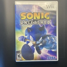 SEGA Sonic Unleashed Nintendo Wii Complete Manual E10+ NTSC-U/C 2008