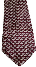 Vintage Christian Dior Dress Tie Paisley Floral Print Made USA