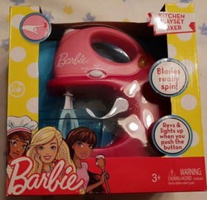 barbie kitchen playset mixer