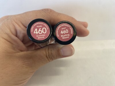 Revlon Super Lustrous Lippenstift 2x 4,2 G – Farbe 460 Blushing Mauve, Pflegend & Cremig