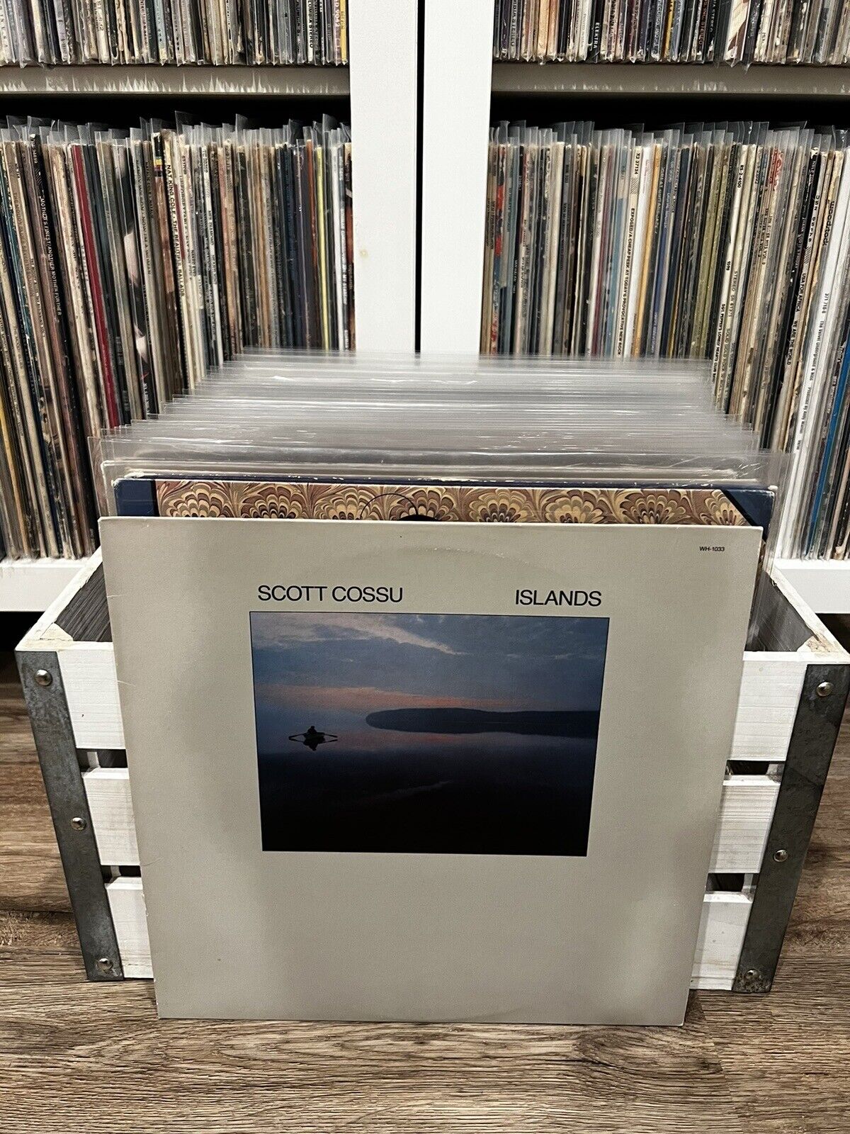 Scott Cossu - Islands Vinyl Record LP Windham Hill Records – WH-1033 Jazz