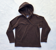 Patagonia Women's X-SMall XS Pullover Hoodie Fleece Green Supersoft Made in USA