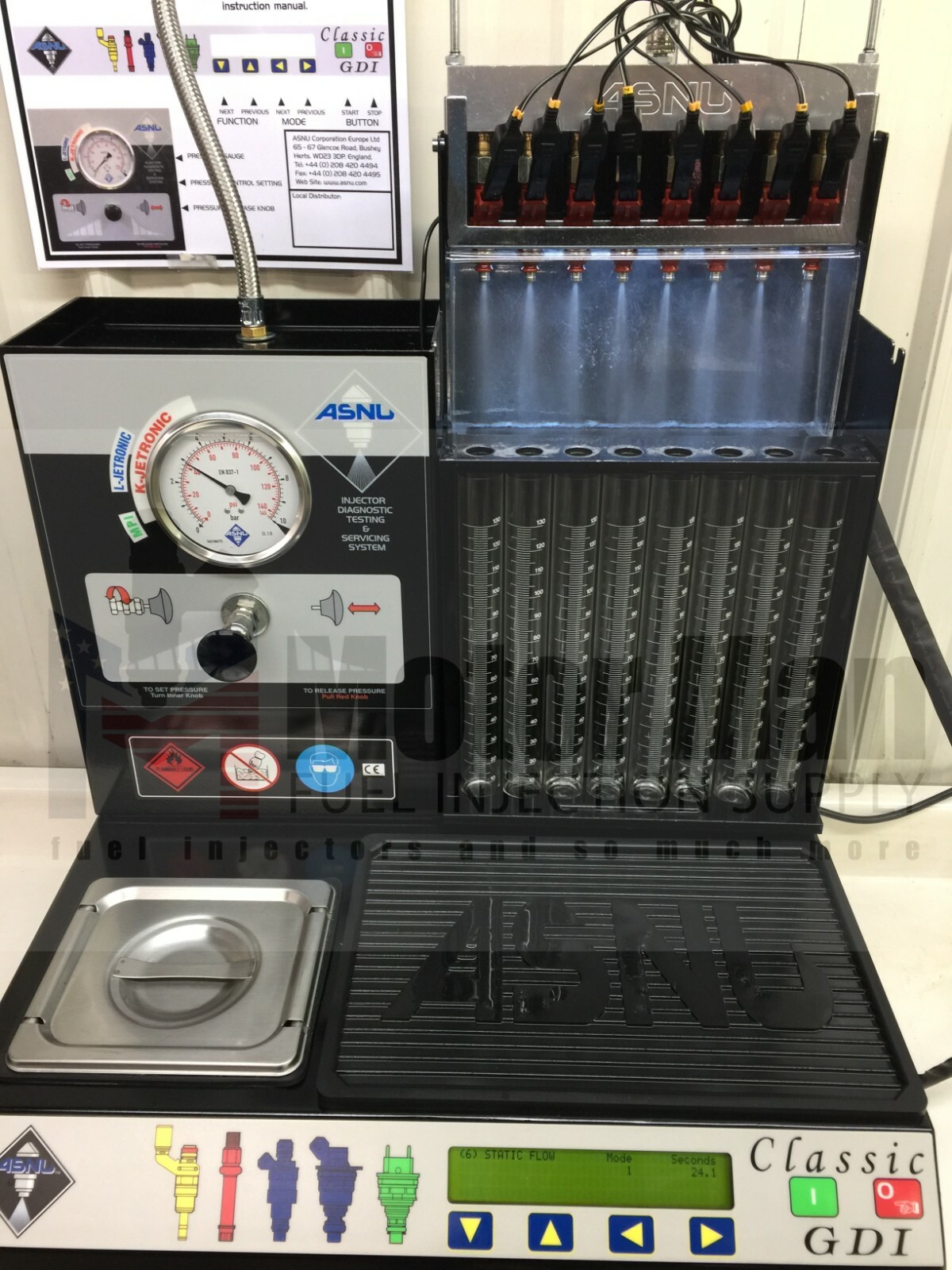 Motor Man Fuel Injector Set Mercury 115 HP EFI 4 Stroke Outboard 2001