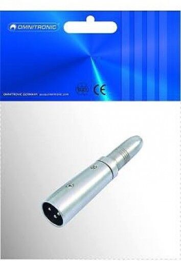 Thumbnail - Omnitronic Adapter Xlr(m)/klinke(f) Mono