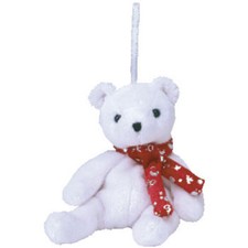 TY Jingle Beanie Baby - 2000 HOLIDAY TEDDY 5 inch - MWMTs Ornament Holiday Toy