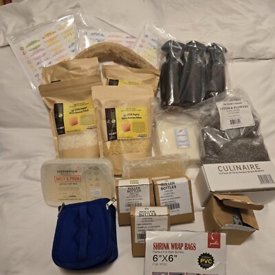 Bundle Of Supplies For Soap, Bathbomb, and EO Making
