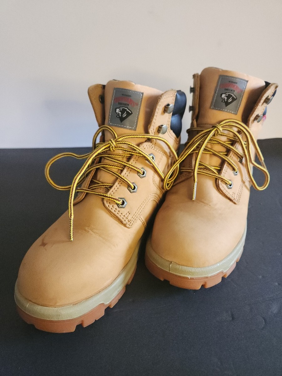 Herman Survivors Mens Boulder Waterproof Steel Toe Work Boots 6.5W Wheat Herman Survivors Steel Toe Waterproof Boots | Mercari main image 2