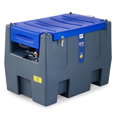 #ad OMT 58gal Portable Diesel Tank 10.6gpm Fuel Tank with 12V Electric Transfer Pump $442.99