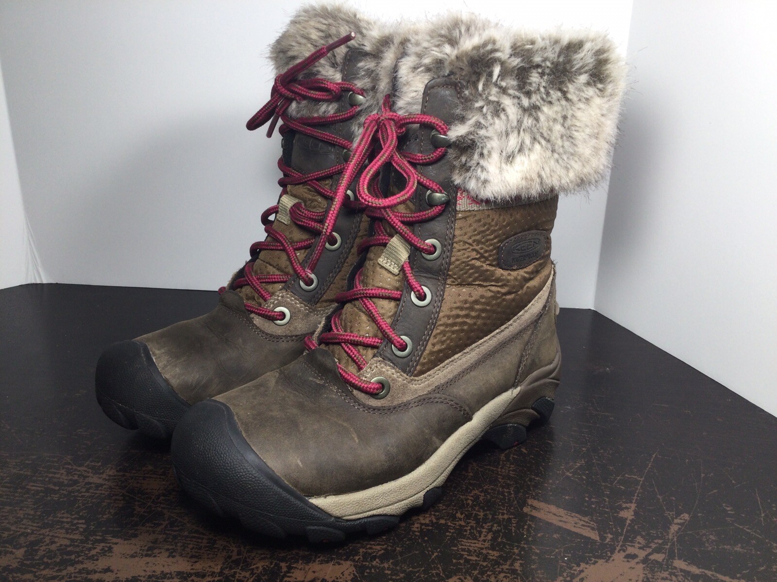 Stivali impermeabili KEEN Shellback donna taglia 5 (1015438) soletta termica pelliccia calda