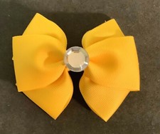 Triple Tuxedo Hair Bow