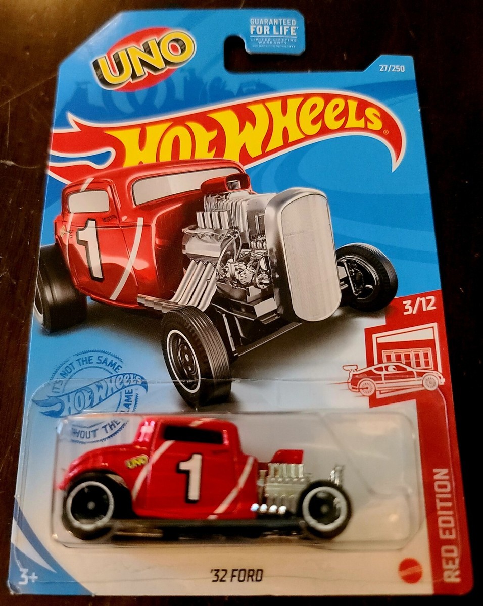 Hot Wheels 2021 '32 Ford UNO Red Edition Target Exclusive #3/12