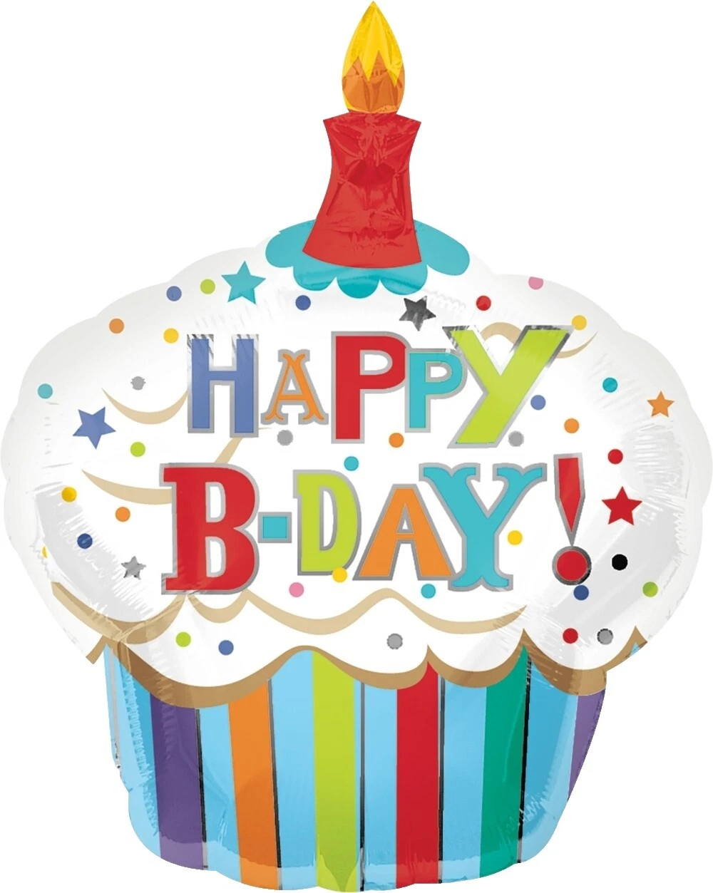Globos De Fiesta de Cumpleaños de rayas