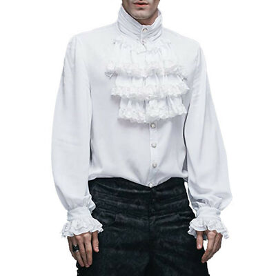 victorian ruffle shirt