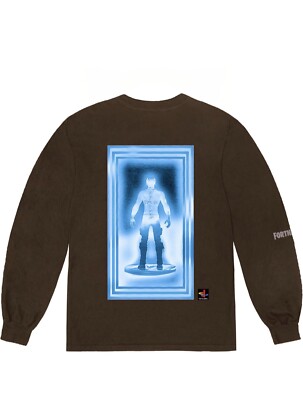 Travis Scott Cactus Jack x Fortnite T3500 Beam LS Tee Size XL In