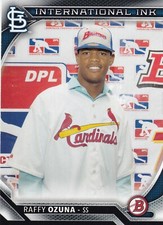 2016 Bowman #11-RO Raffy Ozuna MLB St Louis Cardinals R/C