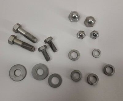 1974 Kawasaki KS125 KE125 KS KE 125 Motorcycle Rear Shock Nuts etc