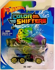 hot wheels color shifters rig dog