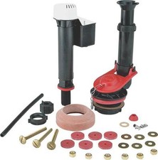 NEW KORKY 4010PK UNIVERSAL COMPLETE TOILET FILL VALVE FLAPPER FULL KIT 6182679