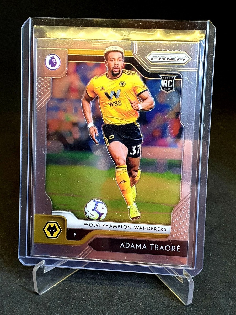 2019-20 EPL Prizm Soccer Adama Traore RC Wolves Australia