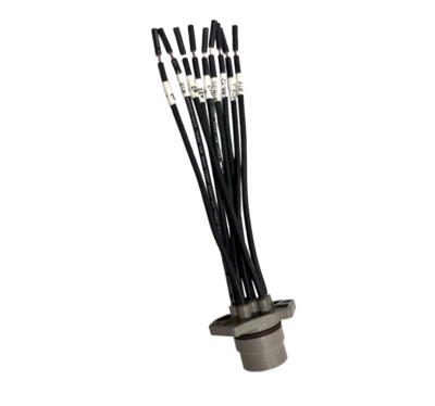 FEMALE ROUND PLUG  9 PIN HARNESS PIGTAIL