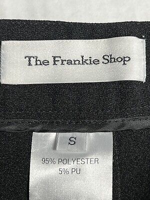 The Frankie Shop Pants Womens Small US 4 Black High Rise The Frankie Shop Pants Womens Small US 4 Black High Rise
