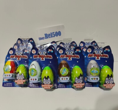 Pet Simulator X Series 1 Big Games 2 Pack Mystery Eggs Rare DLC Code NEW In Hand